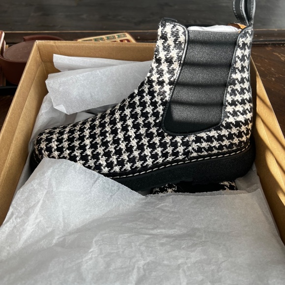 Gingham Flamingo Boots size 39 - Picture 3 of 4